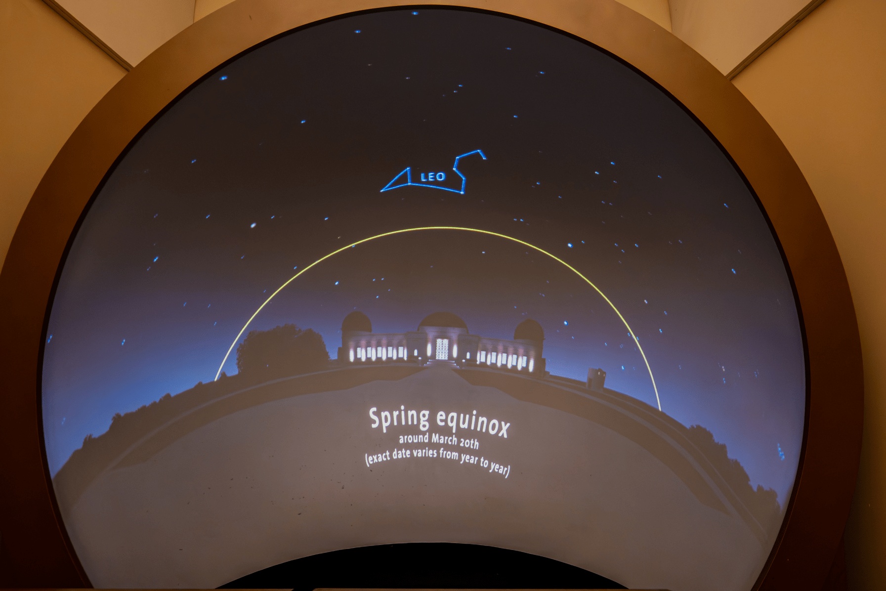 Ausstellung im Observatorium