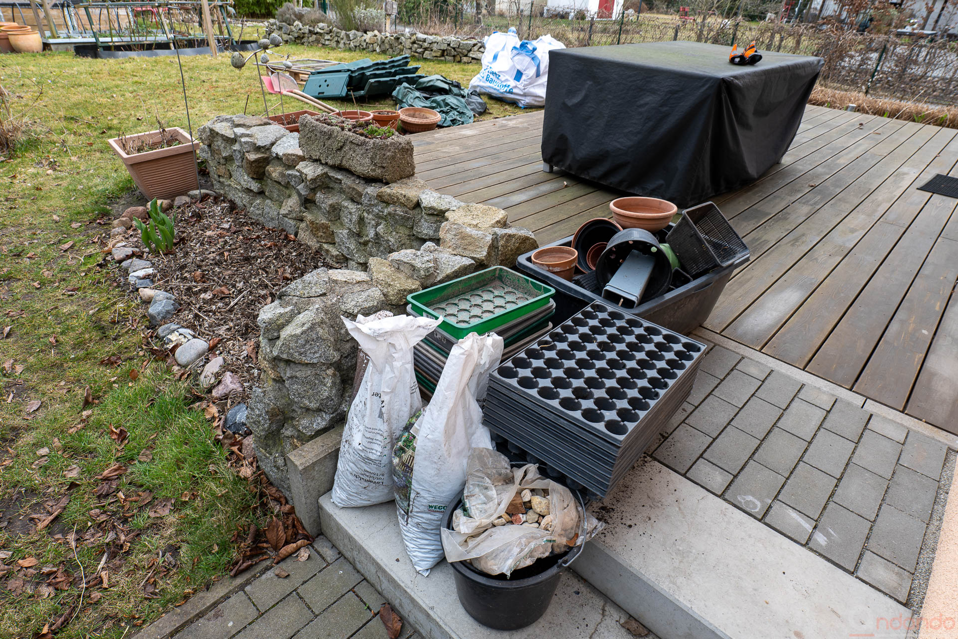 Gartenutensilien und anderes Zeug