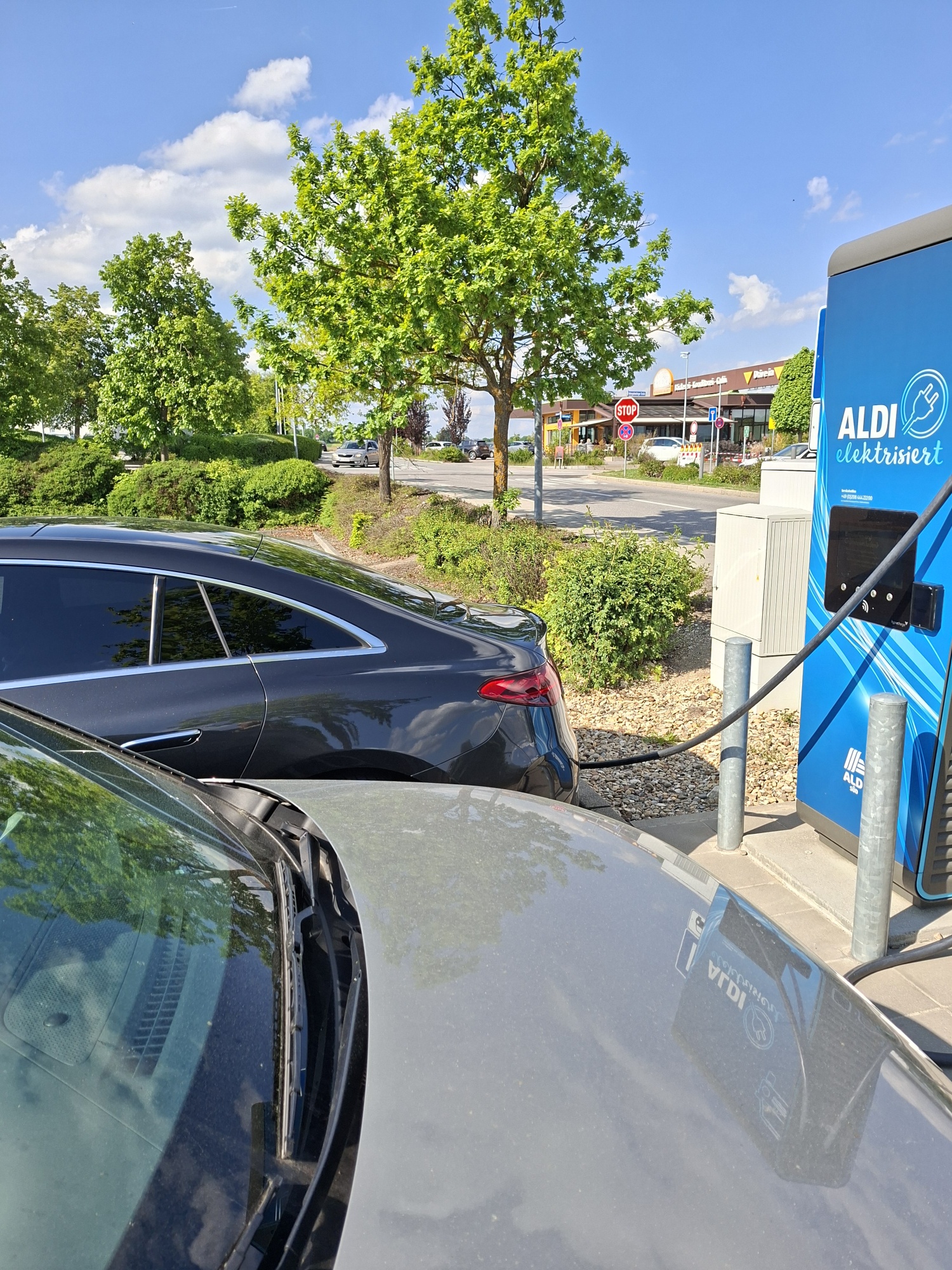 Ladestopp Aldi-Süd, Landshut