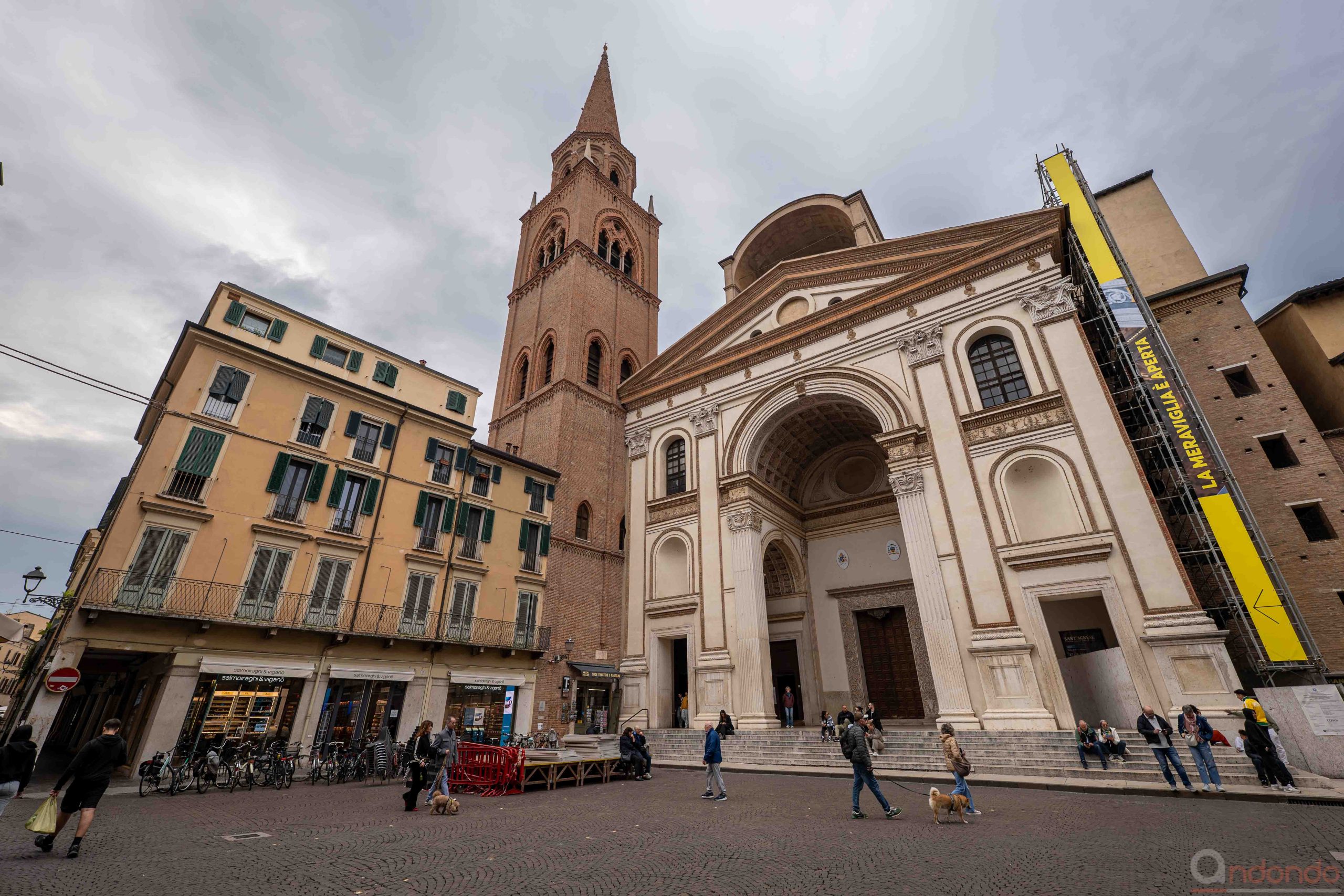 Piazza Andrea Mantegna - Mantua