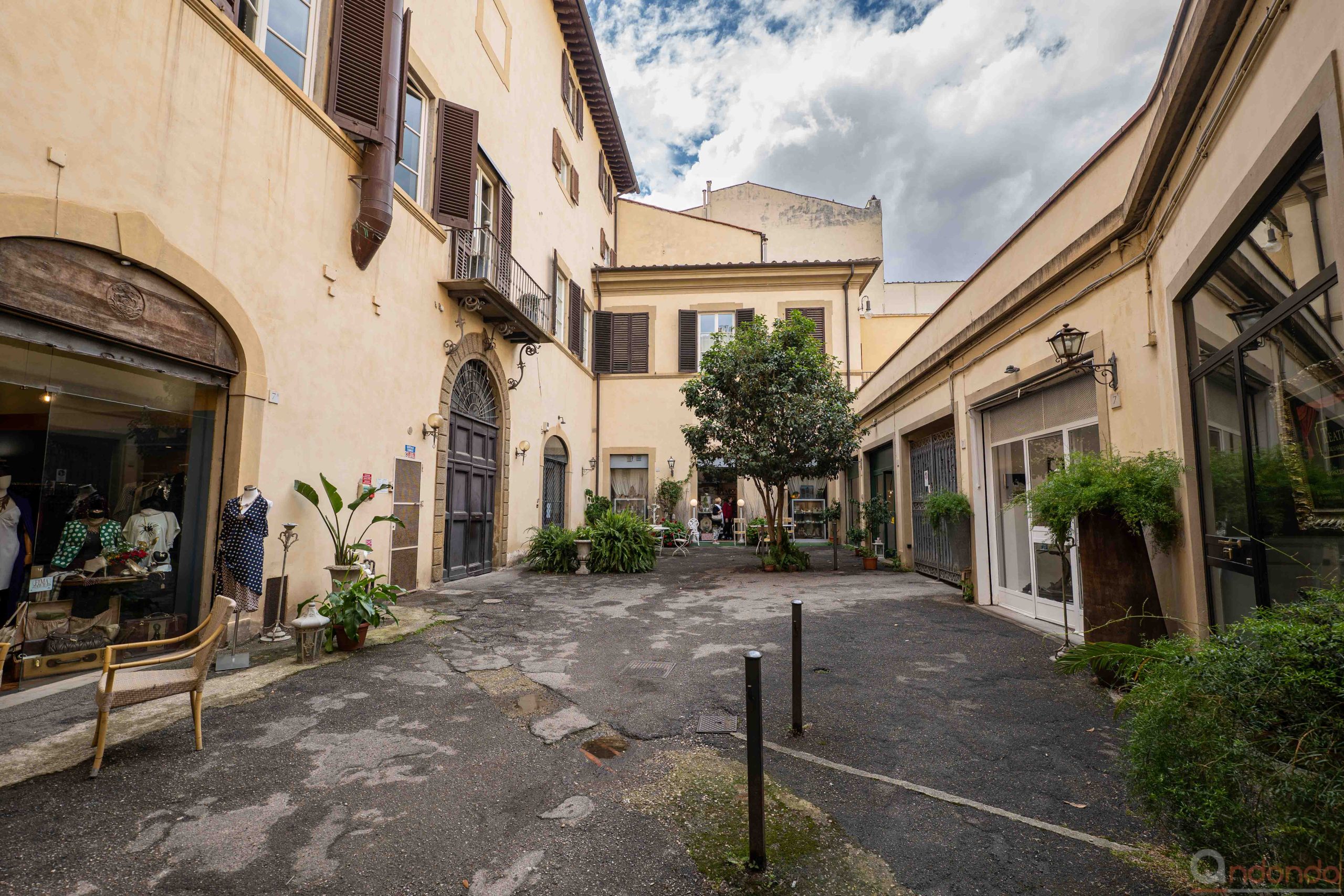 Innenhof Via dei Fossi