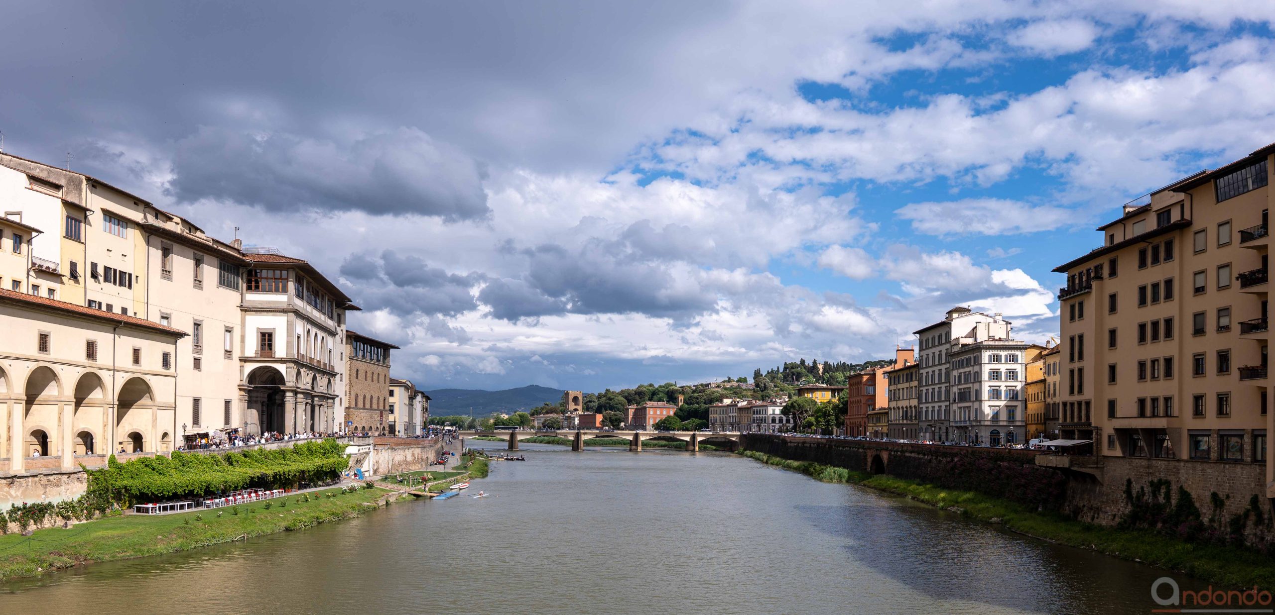 Blick auf die
Ponte alle Grazie