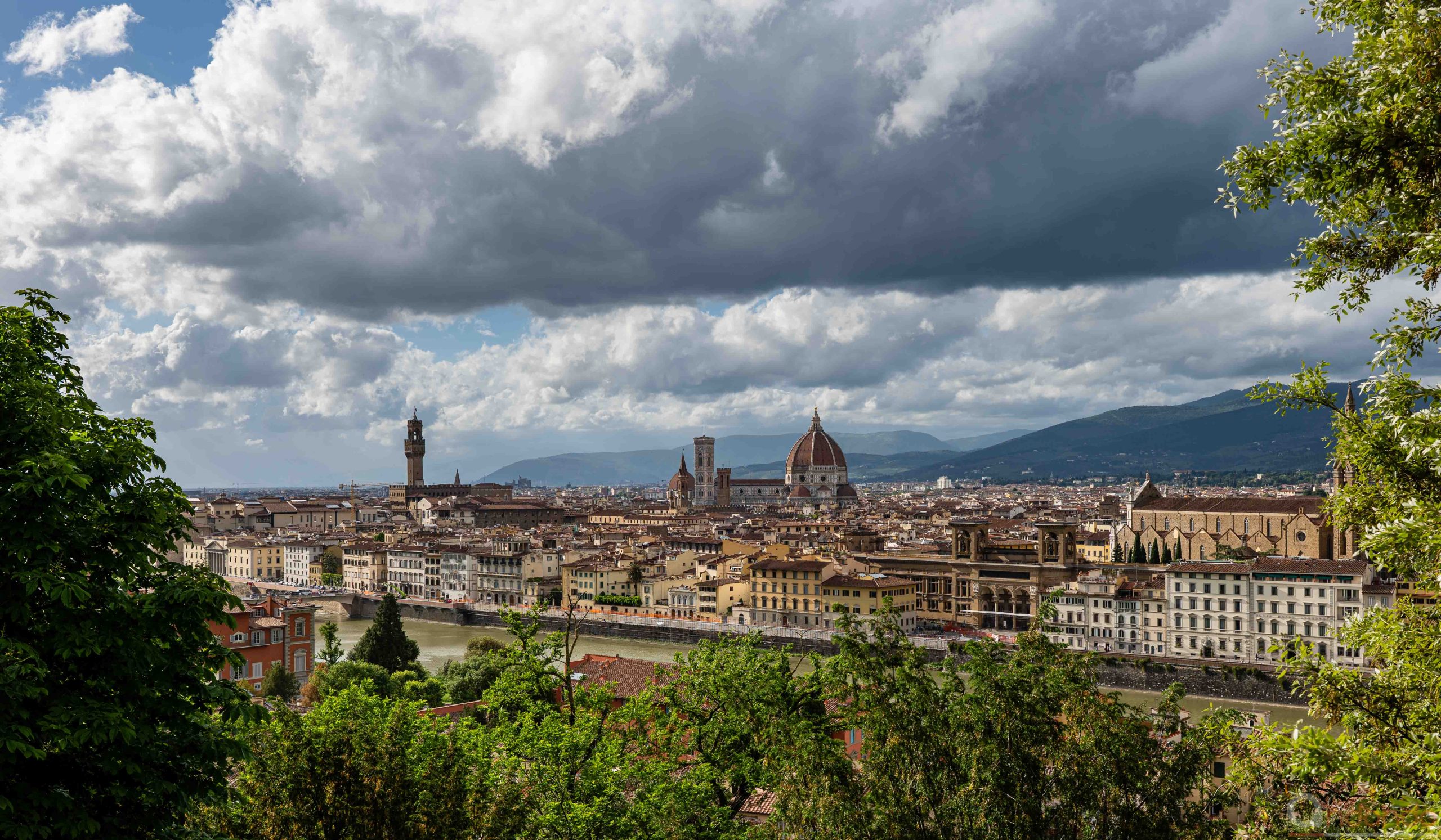 Blick vom Aussichtspunkt Piazzale Michelangelo