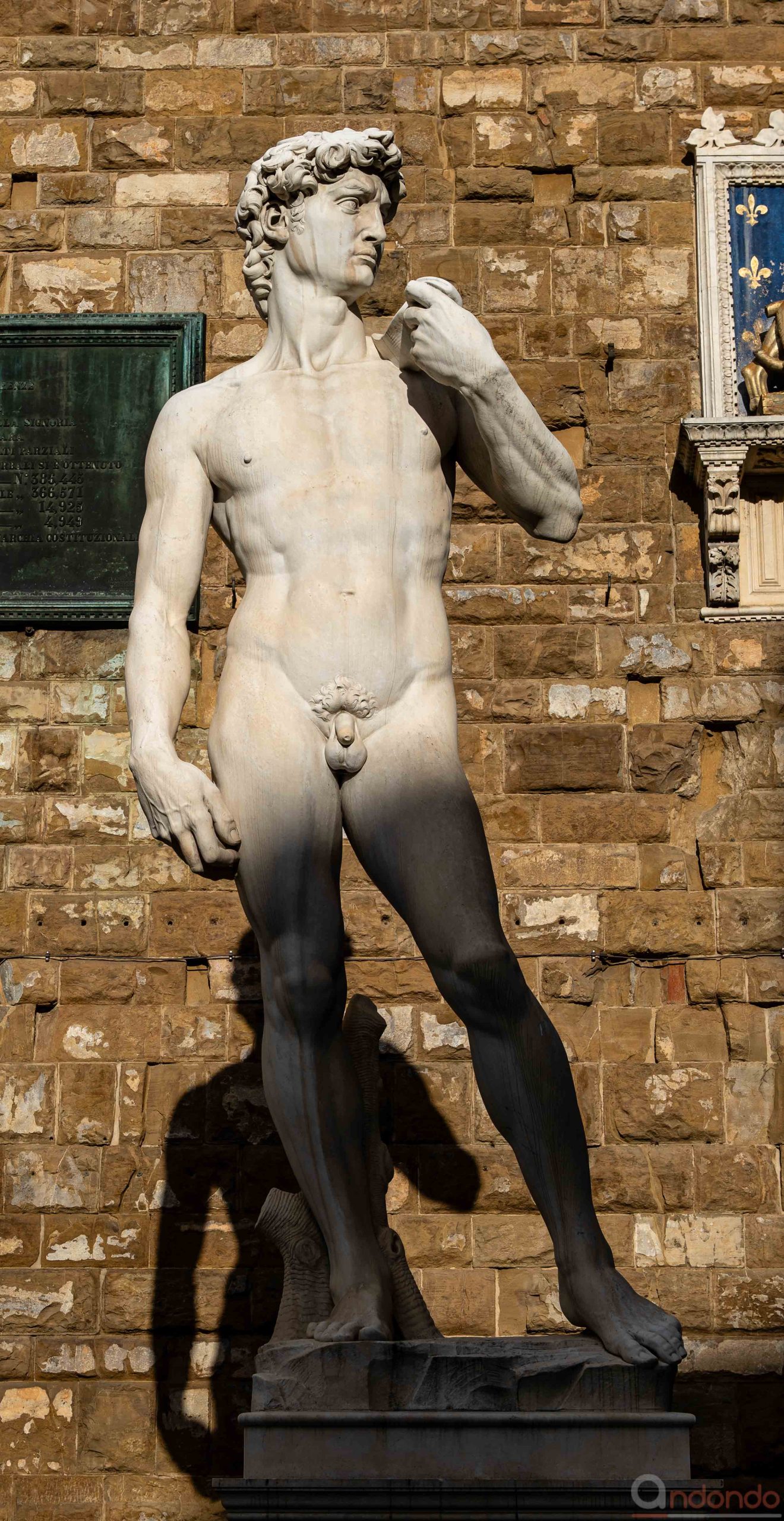 David vor dem Palazzo Vecchio